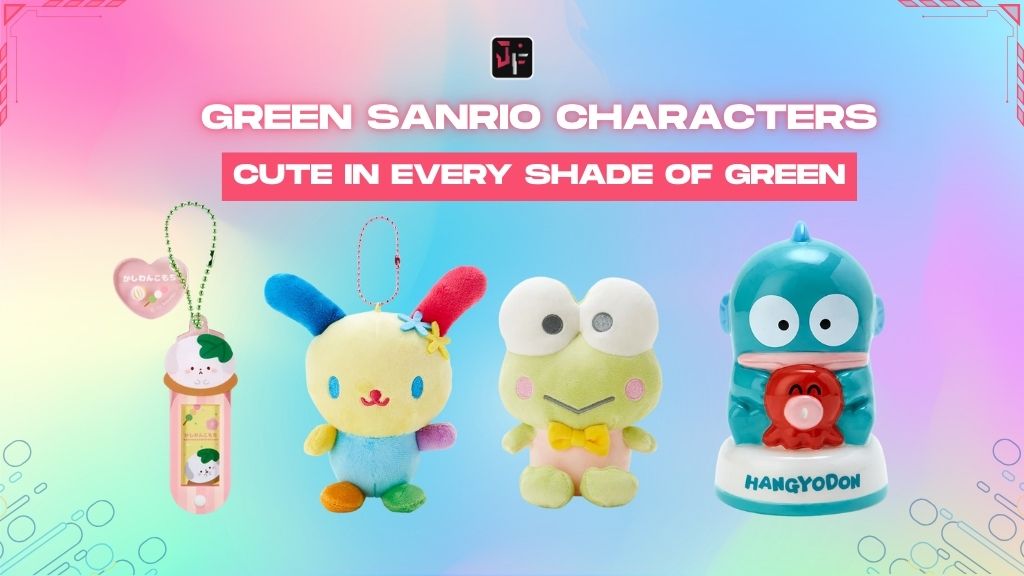 green Sanrio characters