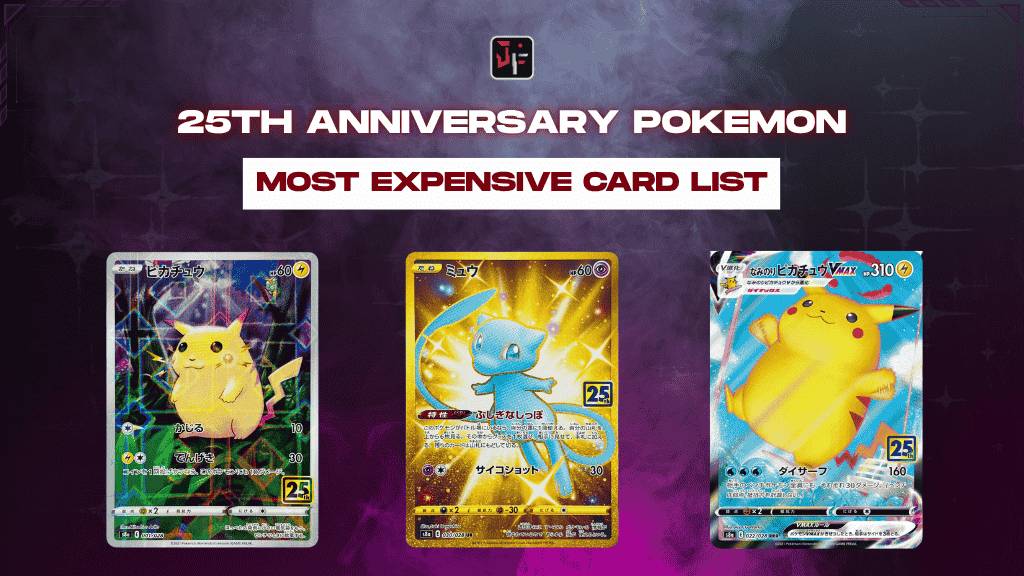 25th anniversary pokemon cards