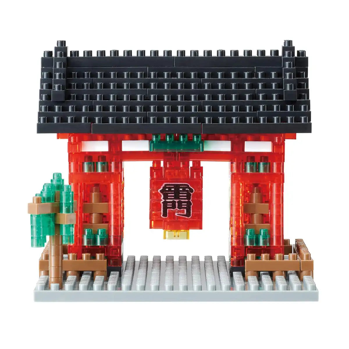 KAWADA Nbh_007R Nanoblock 10Th Anniversary Kaminarimon Transparent Ver.- Japan Figure Store - #1 Bring To You The Best Japanese Goods