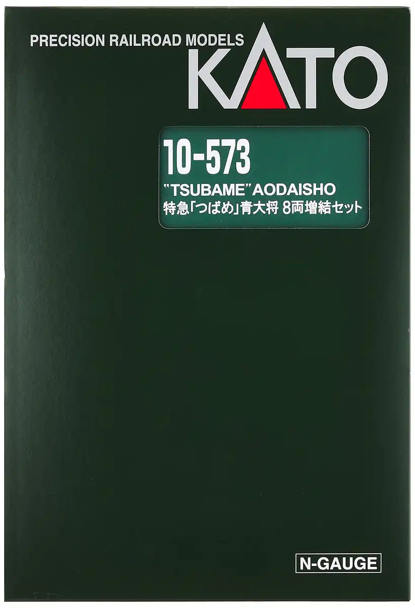 Kato Tsubame Blue General N Gauge 8-Car Add-On Set 10-573- Japan Figure Store - #1 Bring To You The Best Japanese Goods