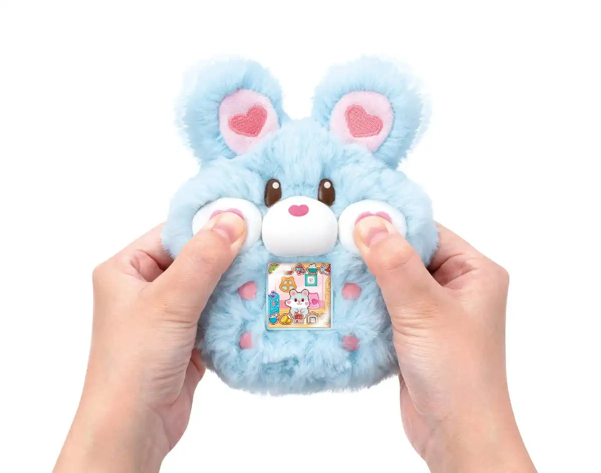 Sega Toys Mocchimaruzu Hamster Cotton Blue Mocchifuwa Pet Japanese Cotton Squishy- Japan Figure Store - #1 Bring To You The Best Japanese Goods