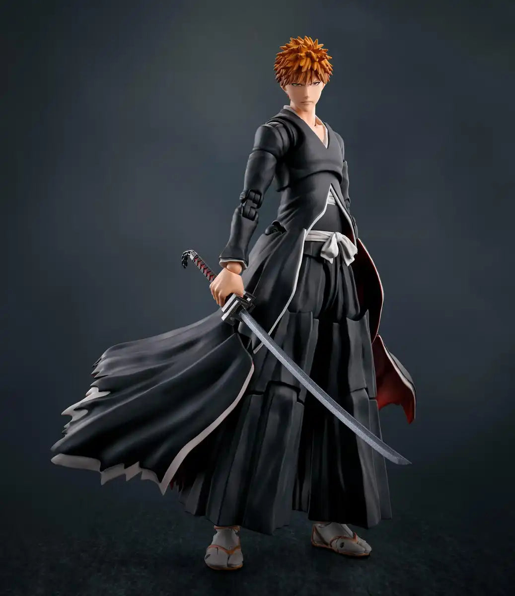 Tamashii Nations SHFiguarts Bleach Ichigo Kurosaki 155mm Movable Figure- Japan Figure Store - #1 Bring To You The Best Japanese Goods