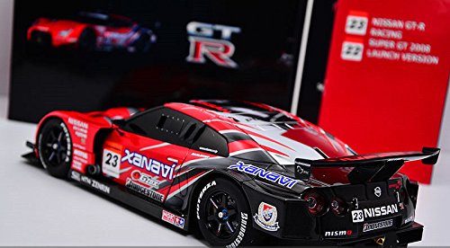 Autoart 1/18 Nissan GT-R Super GT 2008 #23 Launch Version Model Car- Japan Figure Store - #1 Bring To You The Best Japanese Goods