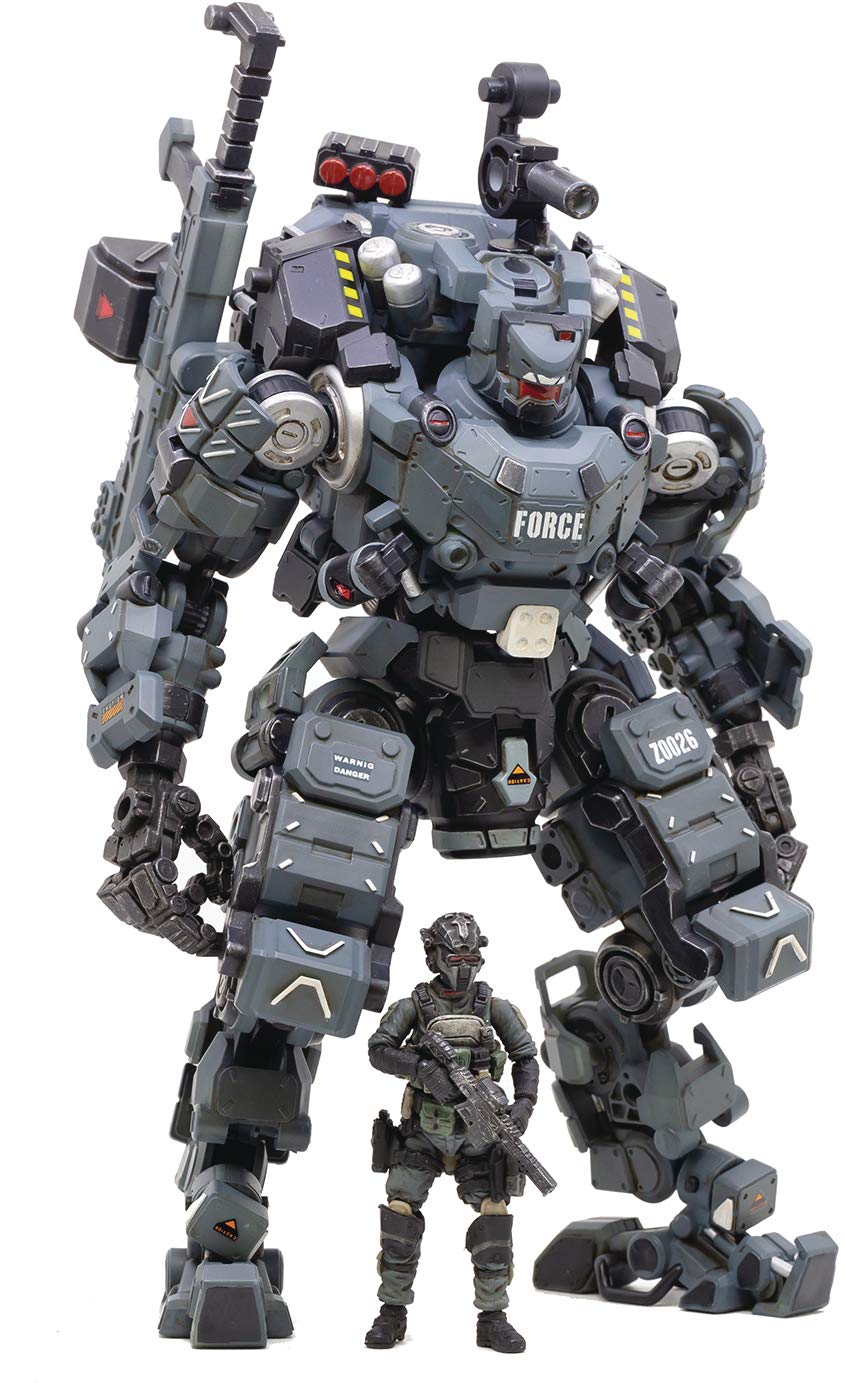 Joytoy 1/25 Steel Bone Classic Armor Mecha Gray Figure- Japan Figure Store - #1 Bring To You The Best Japanese Goods
