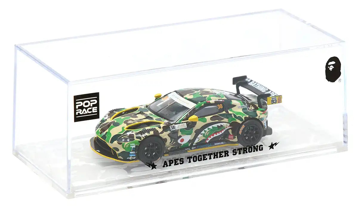 Genesis Company Pop Race 1/64 Bape X Aston Martin Gt3 Green Japan- Japan Figure Store - #1 Bring To You The Best Japanese Goods