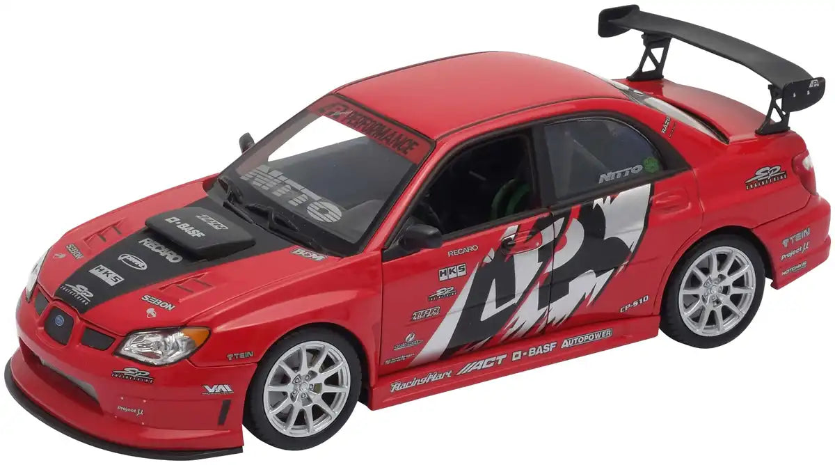 Kyosho Welly 1/24 Subaru Impreza WRX STI APR Performance Red Model