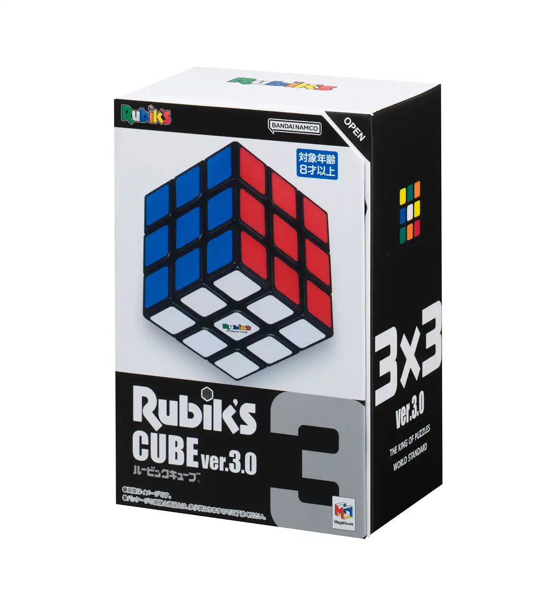 Megahouse Rubik's Cube 3x3 Ver.3.0 Official Licensed Ages 8+- Japan Figure Store - #1 Bring To You The Best Japanese Goods