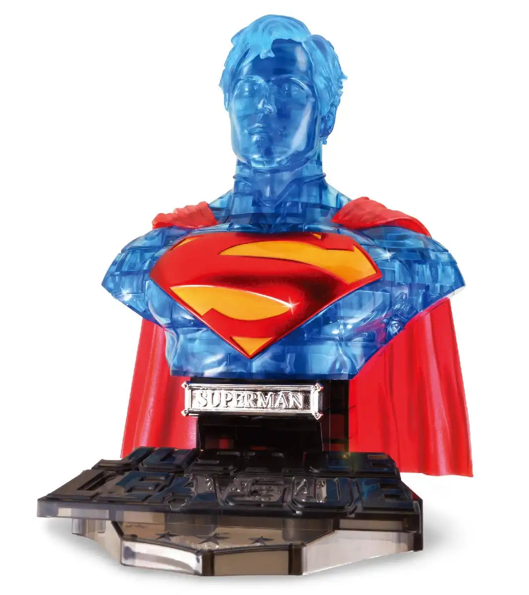 Beverly Car Puzzle 3D Cp3-017 Superman Clear (72 Pieces) 3D Superman Puzzle Toys- Japan Figure Store - #1 Bring To You The Best Japanese Goods