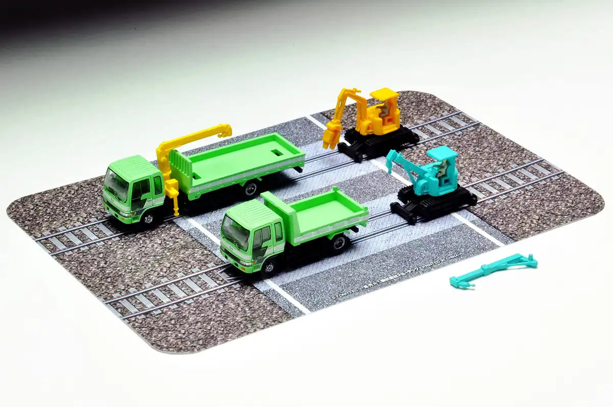 Tomytec Japan Truck Collection Torakore Track & Railroad Vehicle Set C Diorama 319924- Japan Figure Store - #1 Bring To You The Best Japanese Goods