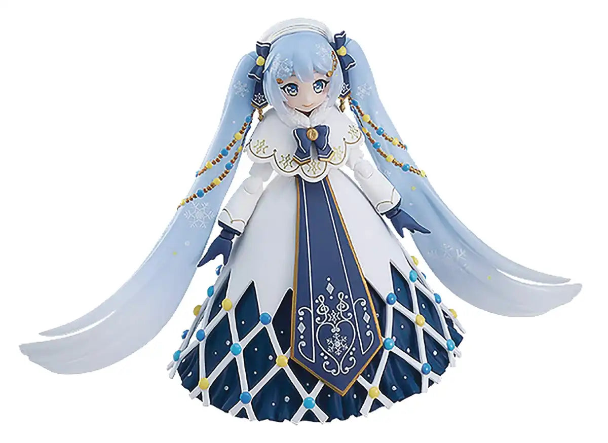 Max Factory Hatsune Miku Glowing Snow Miku Figma Action Figure Series 01 Multicolor- Japan Figure Store - #1 Bring To You The Best Japanese Goods