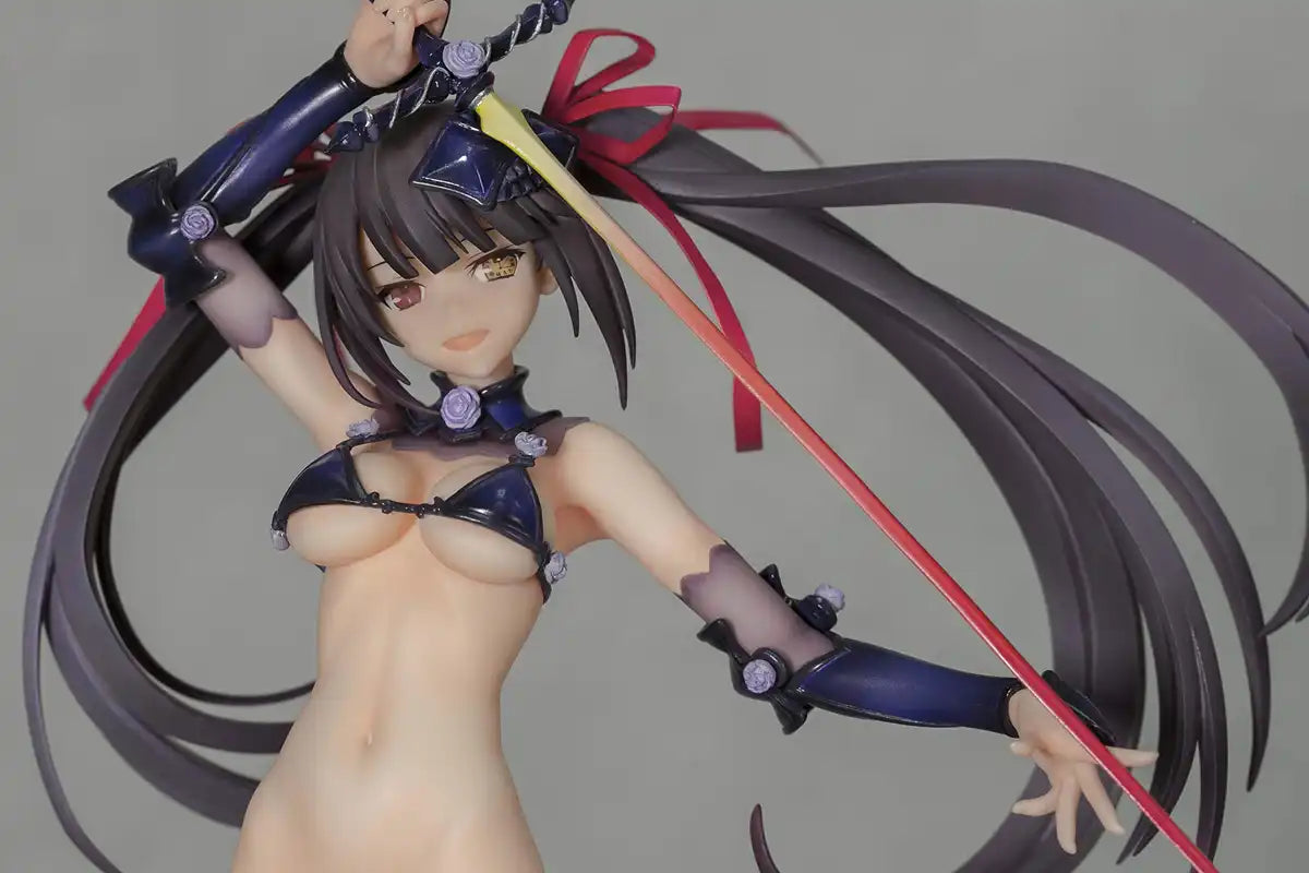 Alphamax Date A Live Fragment Date A Bullet Kurumi Tokisaki Bikini Armor Ver. 1/7 Pvc Figure Japan Ax-0243- Japan Figure Store - #1 Bring To You The Best Japanese Goods