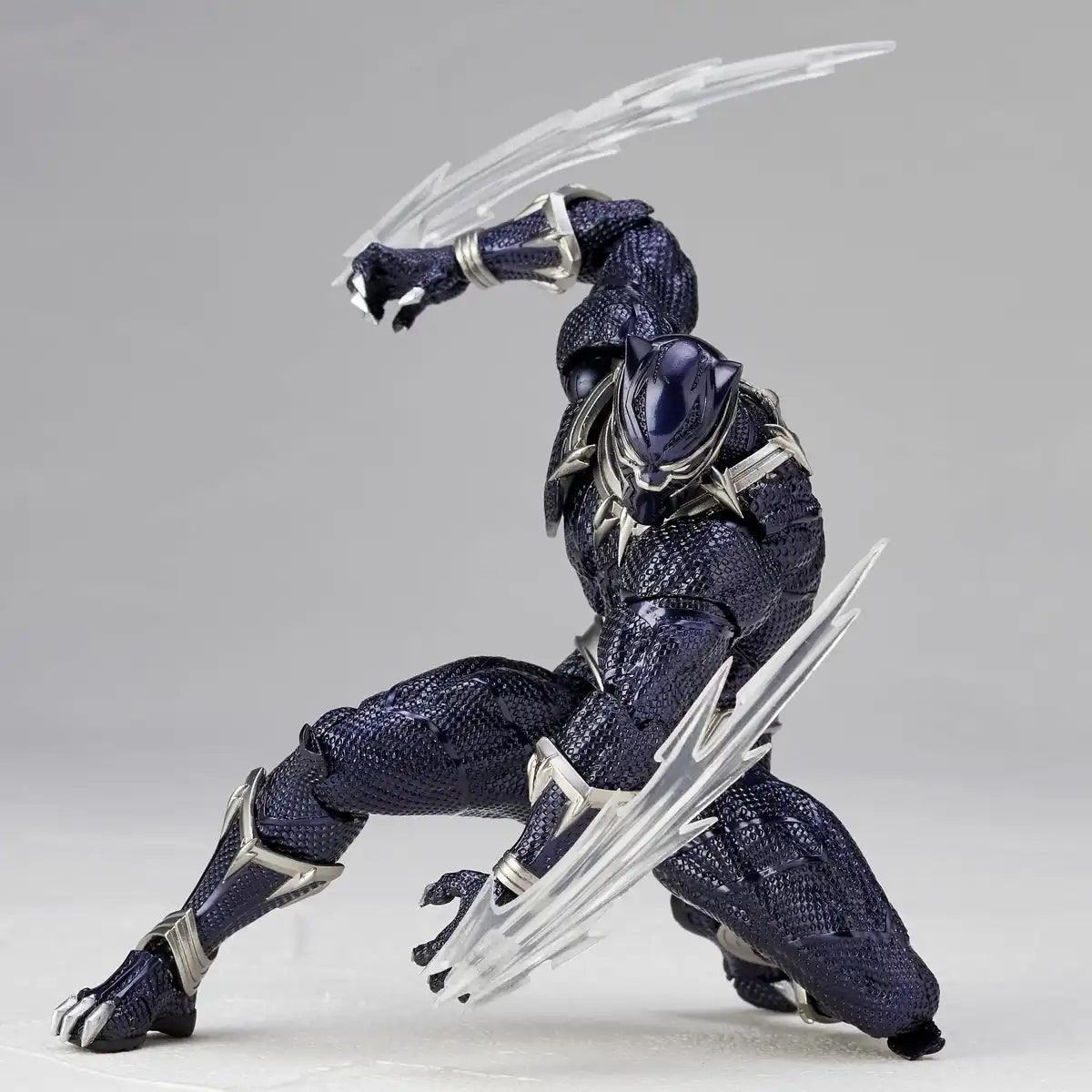 Kaiyodo Amazing Yamaguchi No.030 Black Panther Revoltech Figure - Japanese Action Model- Japan Figure Store - #1 Bring To You The Best Japanese Goods