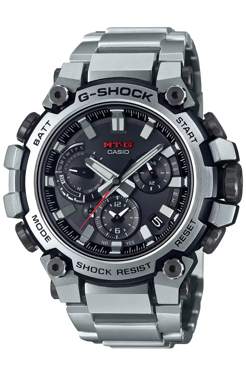 Casio G-Shock Men's Silver Watch MTG-B3000D-1Ajf Bluetooth Solar Radio Made in Japan- Japan Figure Store - #1 Bring To You The Best Japanese Goods