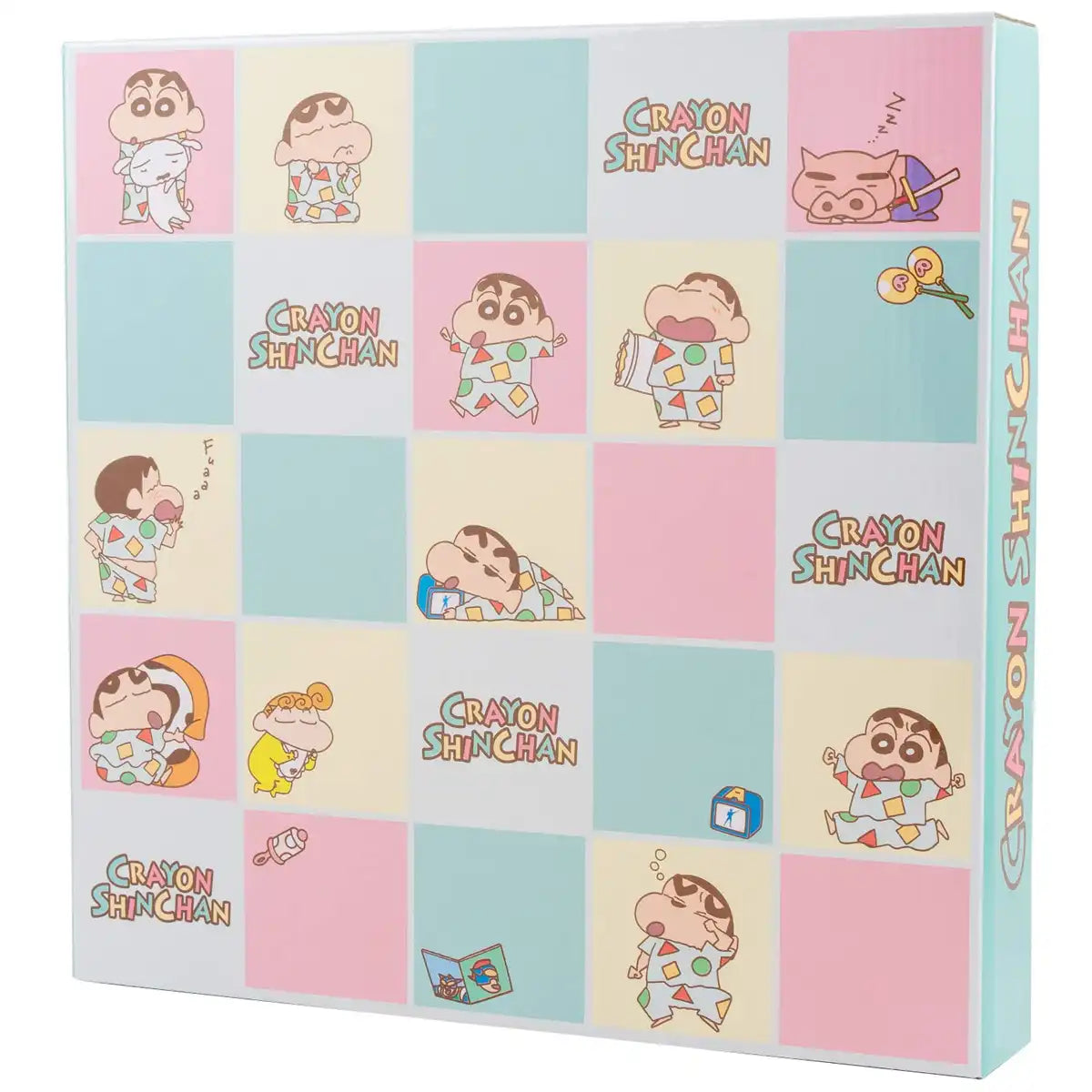 T'S FACTORY Crayon Shin-Chan Wall Clock Pajama Patterned Green- Japan Figure Store - #1 Bring To You The Best Japanese Goods