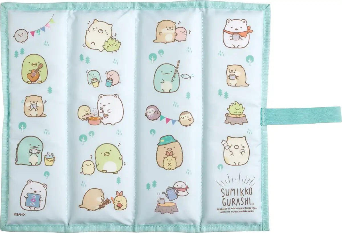 SAN-X Sumikko Gurashi Foldable Sheet Cushion Sumikko Camp With Kawauso- Japan Figure Store - #1 Bring To You The Best Japanese Goods
