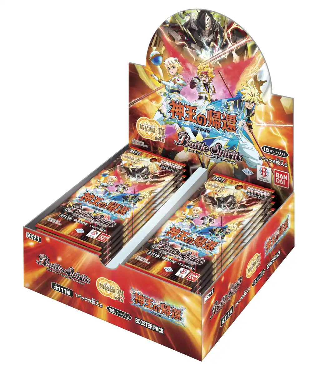Bandai Battle Spirits Contract Saga Vol 4 Booster Box Box TCG Japan- Japan Figure Store - #1 Bring To You The Best Japanese Goods