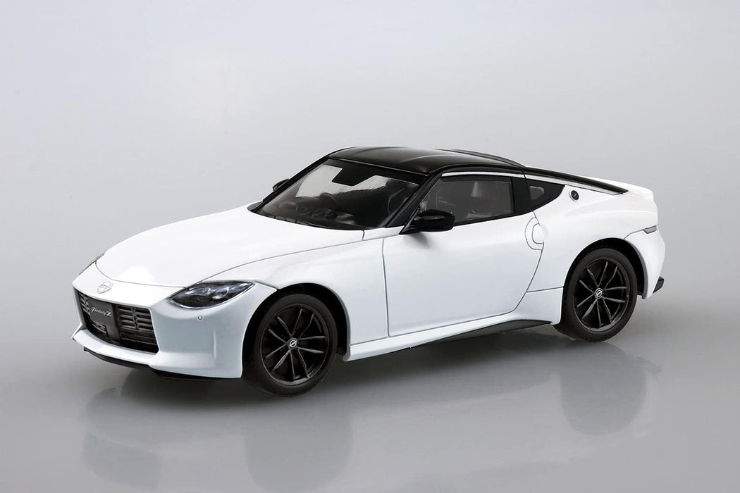 Aoshima Bunka Kyozai 1/32 The Snap Kit Series Nissan Rz34 Fairlady Z Prism White Color Coded Plastic Model 17-E