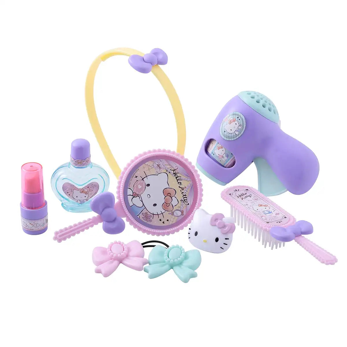 Maruka Hello Kitty Hair Makeup Set 194225 3+- Japan Figure Store - #1 Bring To You The Best Japanese Goods