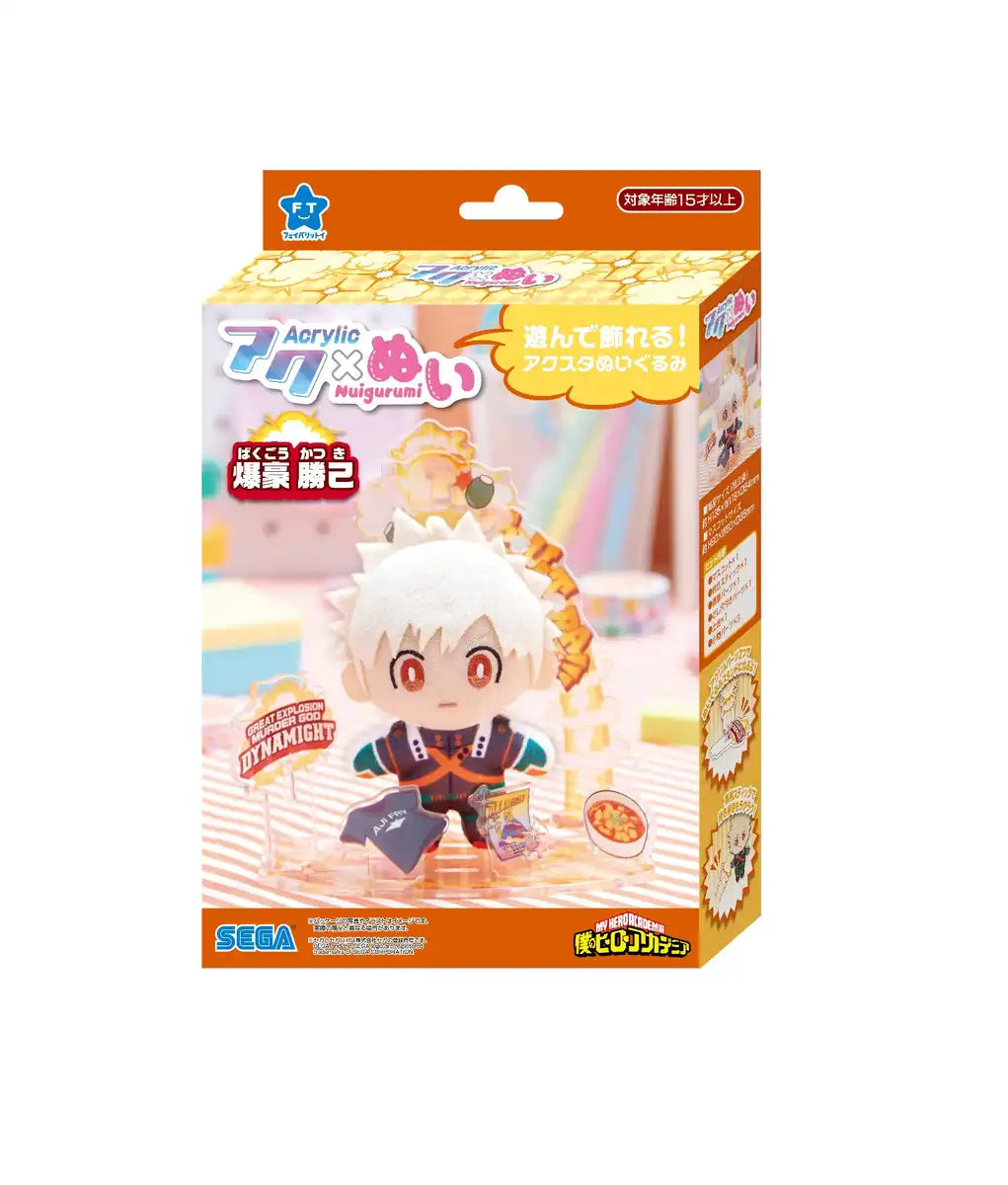 Sega Fave Acrylic Plush Toy My Hero Academia Bakugo Katsuki Collectible- Japan Figure Store - #1 Bring To You The Best Japanese Goods