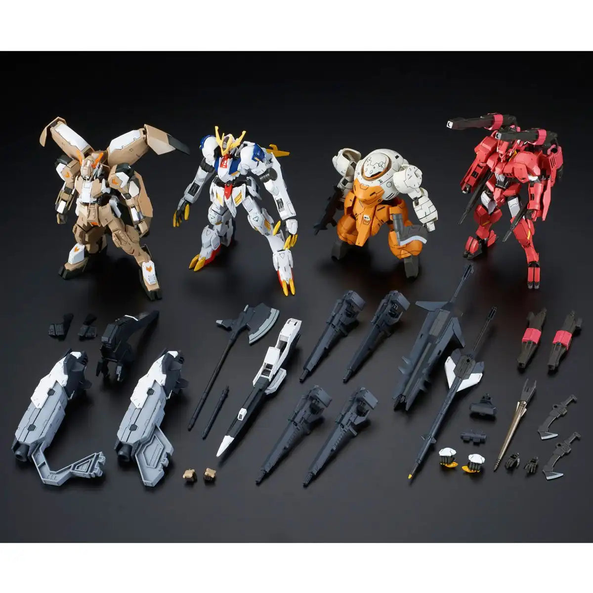 Herds Bandai HG 1/144 Tekkadan Complete Set Model Kit Collection- Japan Figure Store - #1 Bring To You The Best Japanese Goods