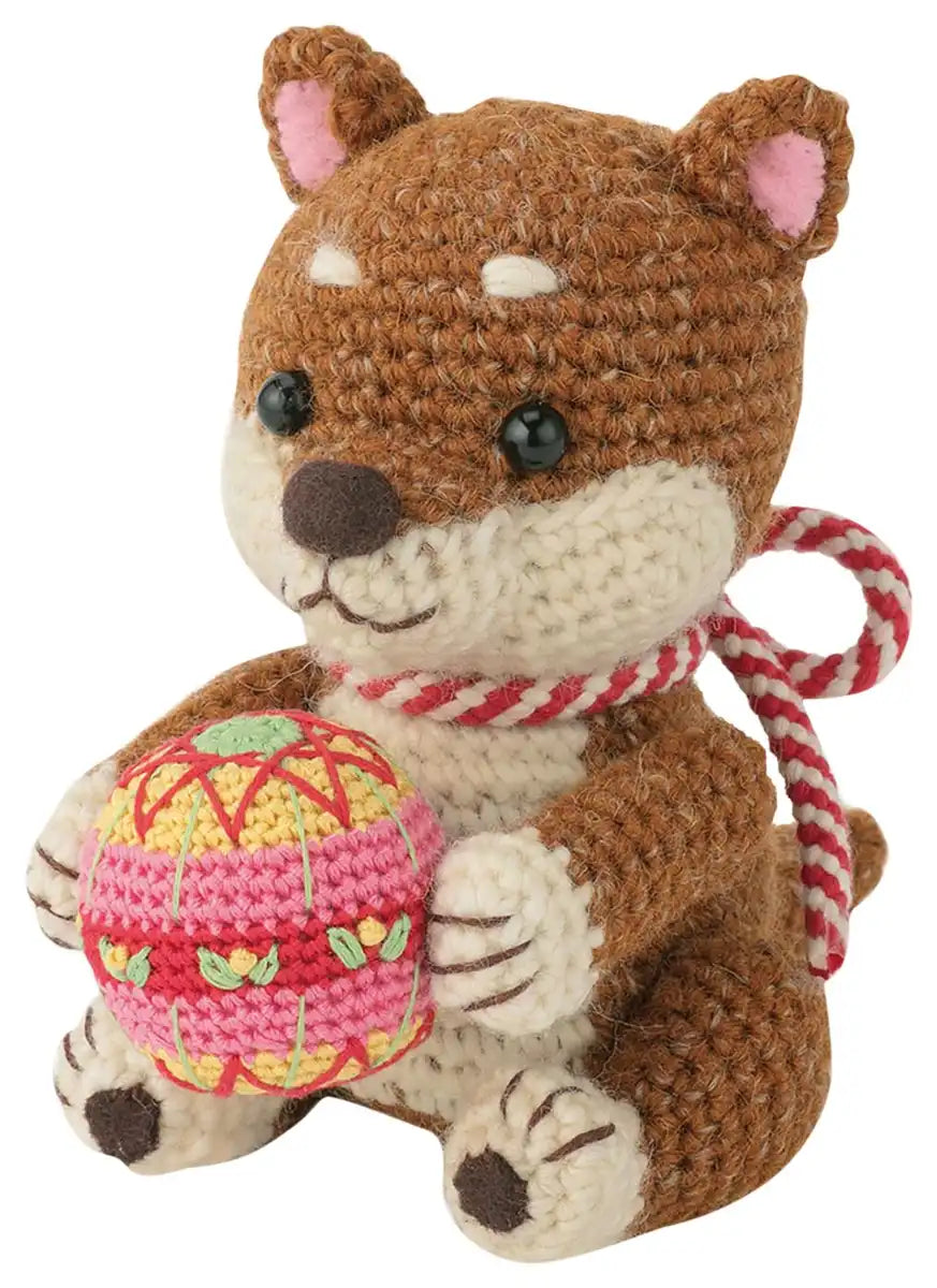 Olympus Thread Japan Silk Amigurumi Kit Temari Wanko Mk-81- Japan Figure Store - #1 Bring To You The Best Japanese Goods