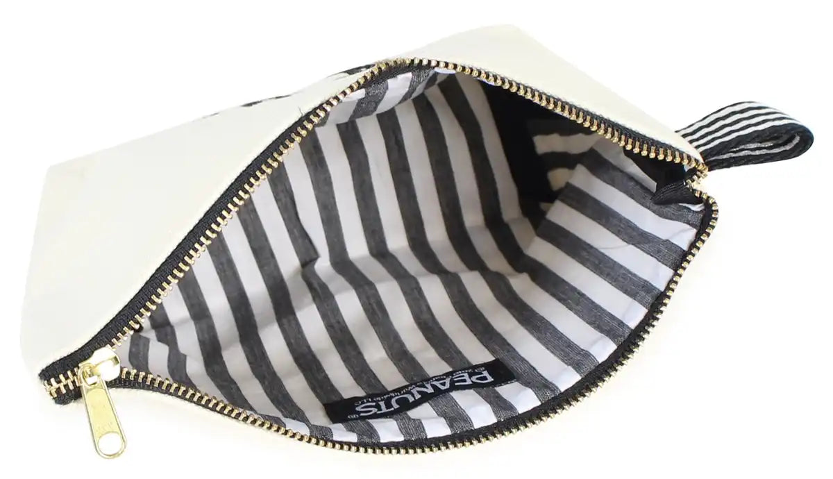 SHOBIDO Snoopy Initial Pouch A- Japan Figure Store - #1 Bring To You The Best Japanese Goods