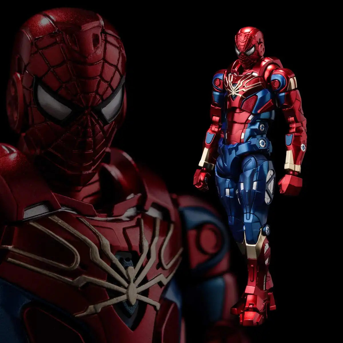 Sentinel Fighting Armor Iron Spider Non-Scale Abs Die-Cast Painted Action Figure- Japan Figure Store - #1 Bring To You The Best Japanese Goods