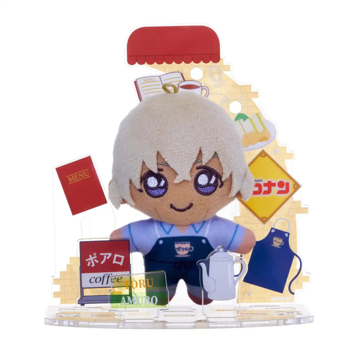 Sega Fave Acrylic Detective Conan Amuro Toru Plush Toy High-Quality Soft- Japan Figure Store - #1 Bring To You The Best Japanese Goods