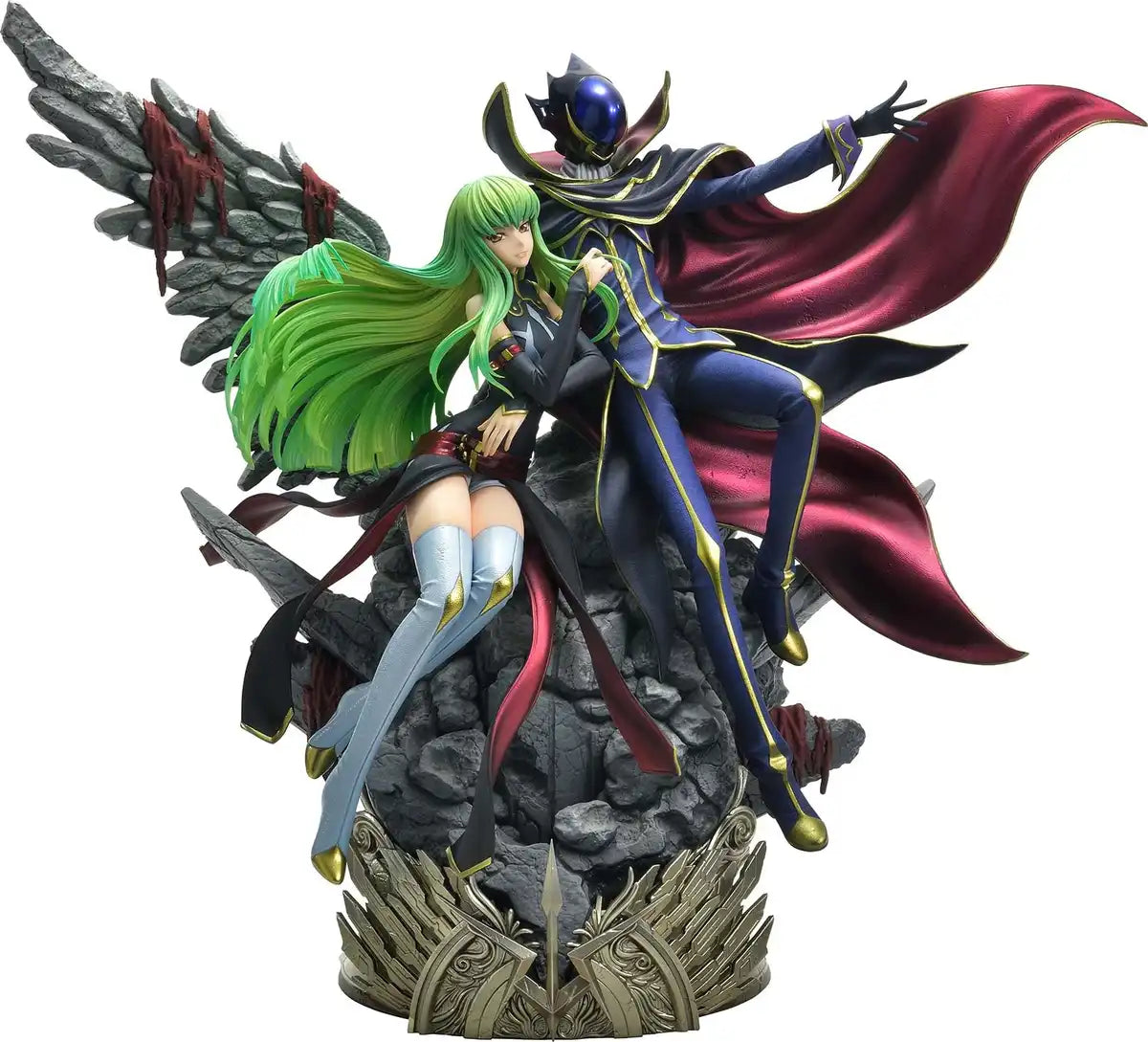 Prime 1 Studio Code Geass C.C. & Lelouch Lamperouge 1/6 Concept Masterline Statue- Japan Figure Store - #1 Bring To You The Best Japanese Goods