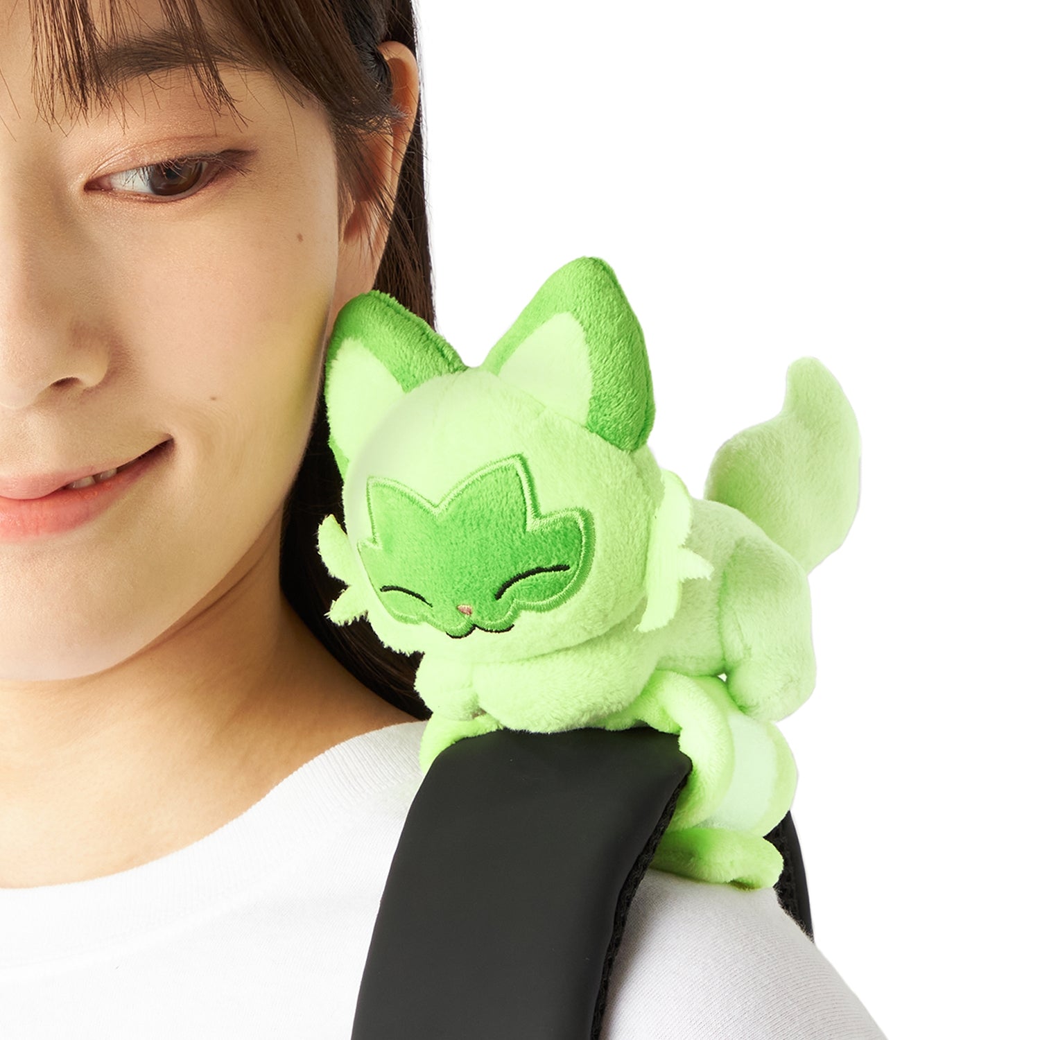Pokemon Center Sprigatito Shoulder Plush 9×13.5×13