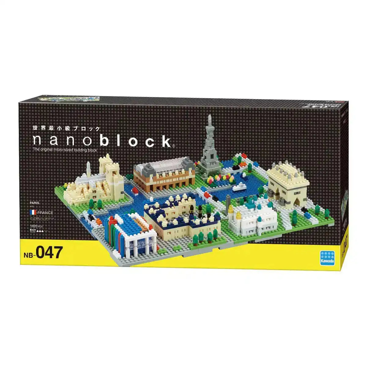 KAWADA Nb-047 Nanoblock Paris- Japan Figure Store - #1 Bring To You The Best Japanese Goods