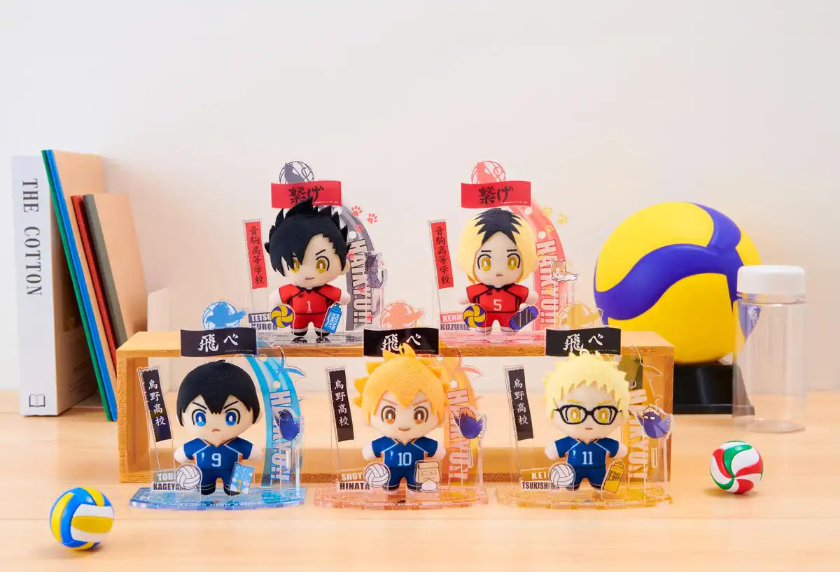 Sega Fave Tsukishima Hotaru Acrylic Plush Haikyu Collectible- Japan Figure Store - #1 Bring To You The Best Japanese Goods