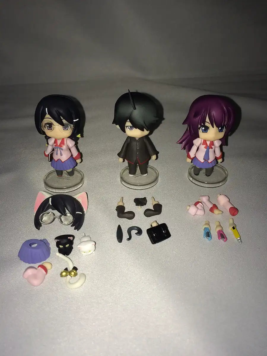 Good Smile Company Nendoroid Petit Set No. 1 Bakemonogatari: Painted Movable Figure- Japan Figure Store - #1 Bring To You The Best Japanese Goods