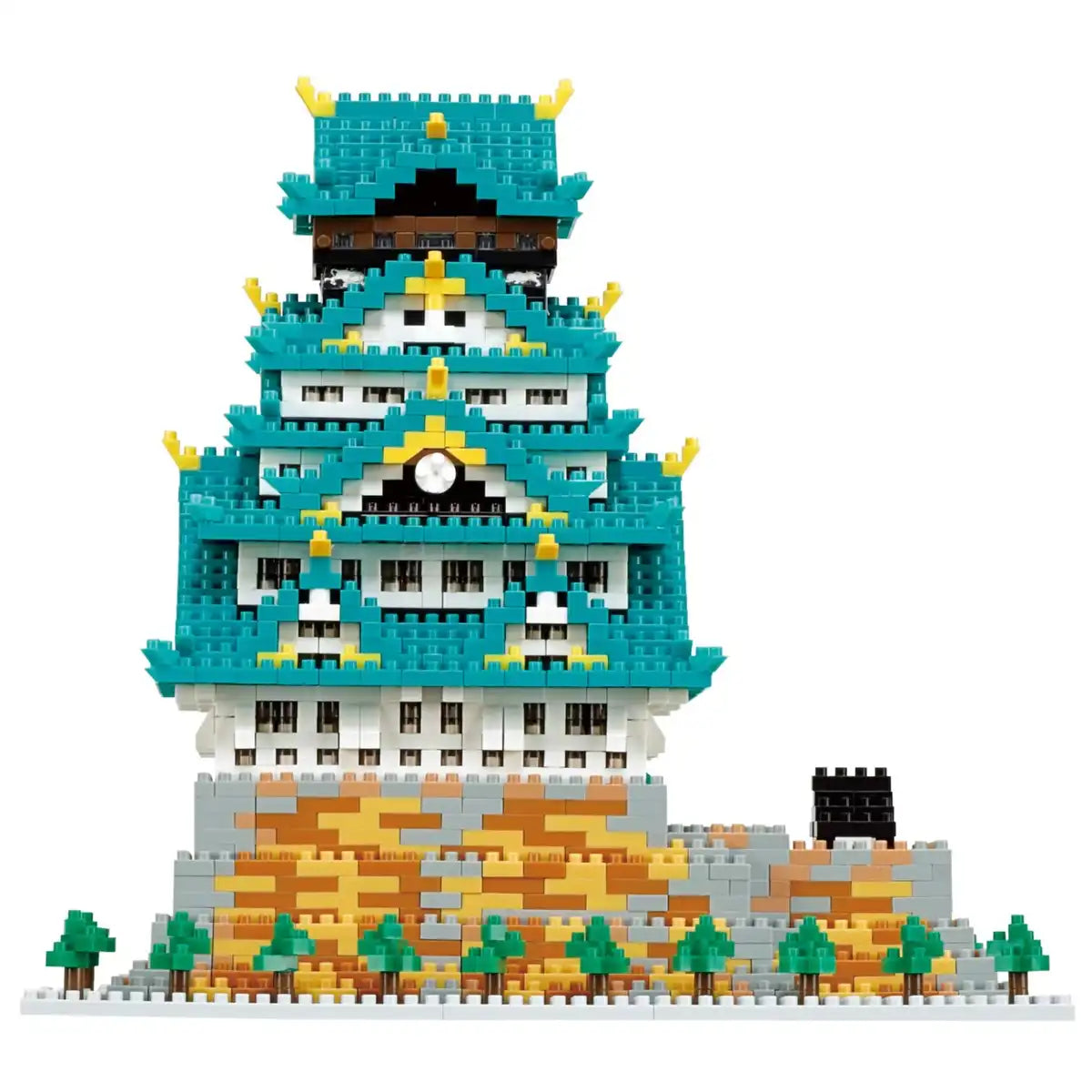 KAWADA Nb-049 Nanoblock Osaka Castle Deluxe Edition- Japan Figure Store - #1 Bring To You The Best Japanese Goods