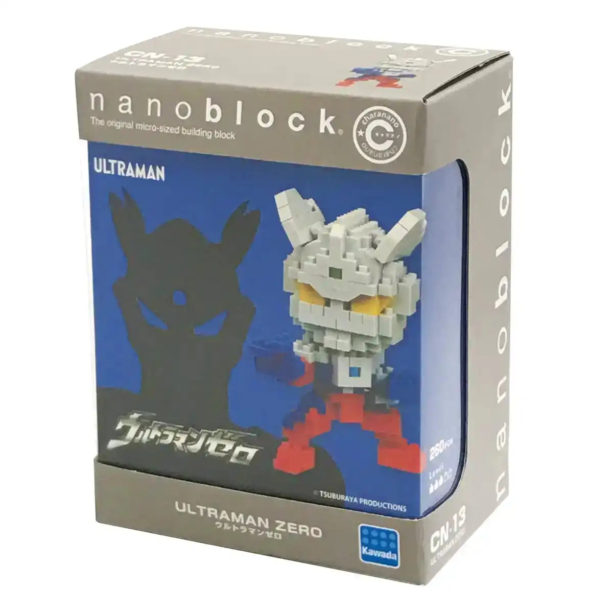 KAWADA Cn-13 Nanoblock Charanano Ultraman Zero- Japan Figure Store - #1 Bring To You The Best Japanese Goods