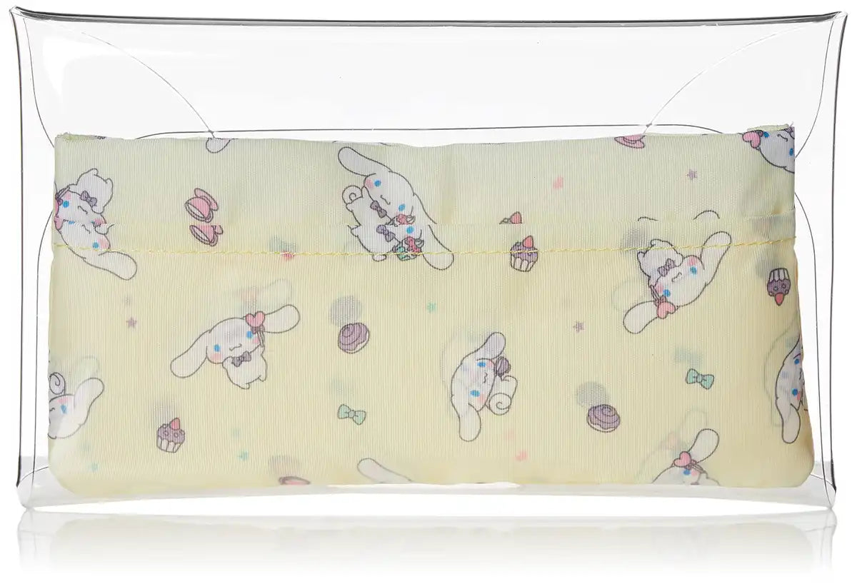 Sanrio Clear Multi-Case with Inner Pouch Makeup & Accessory Organizer Cinnamoroll- Japan Figure Store - #1 Bring To You The Best Japanese Goods