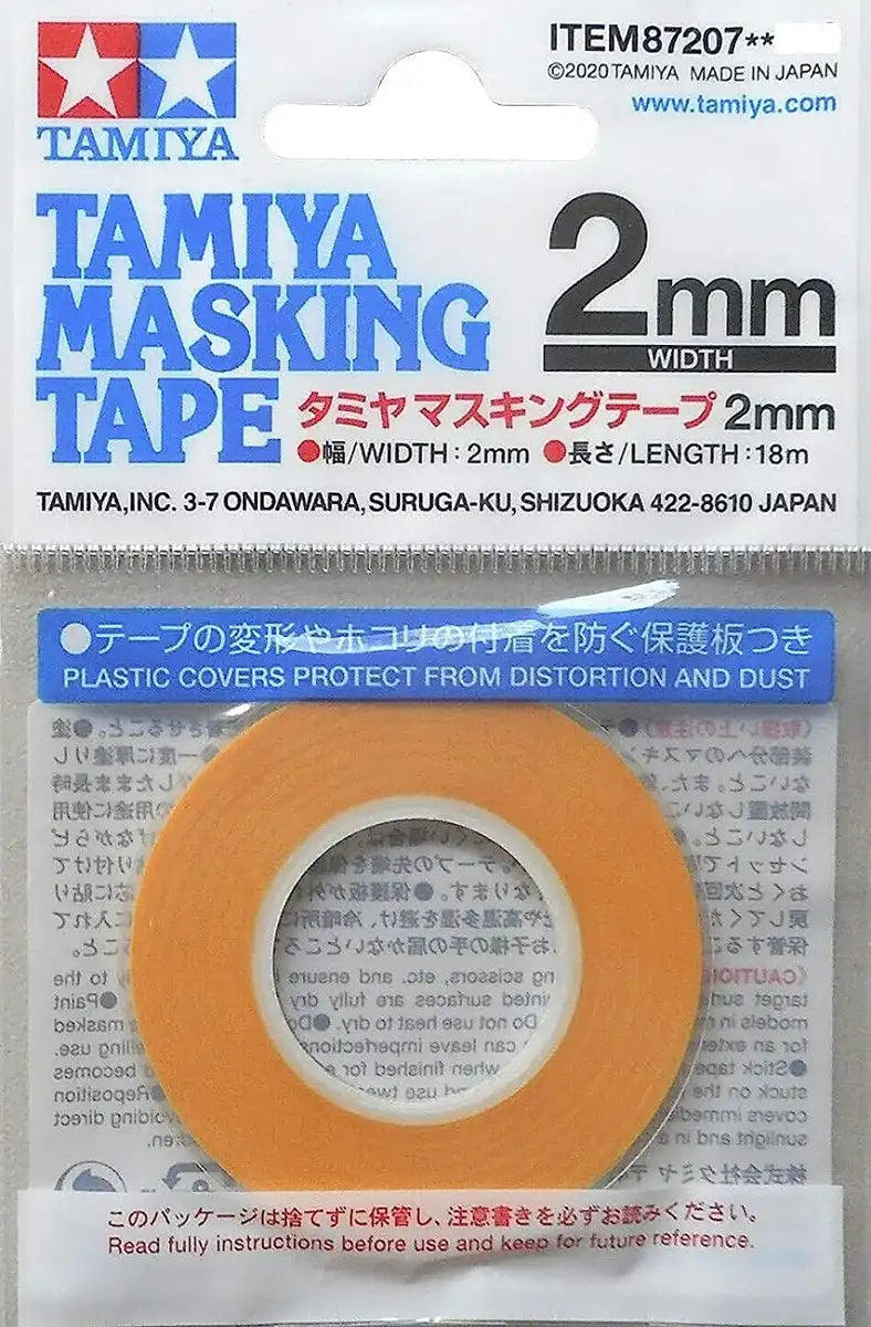 Tamiya No.207 2mm Masking Tape for Plastic Models 87207- Japan Figure Store - #1 Bring To You The Best Japanese Goods
