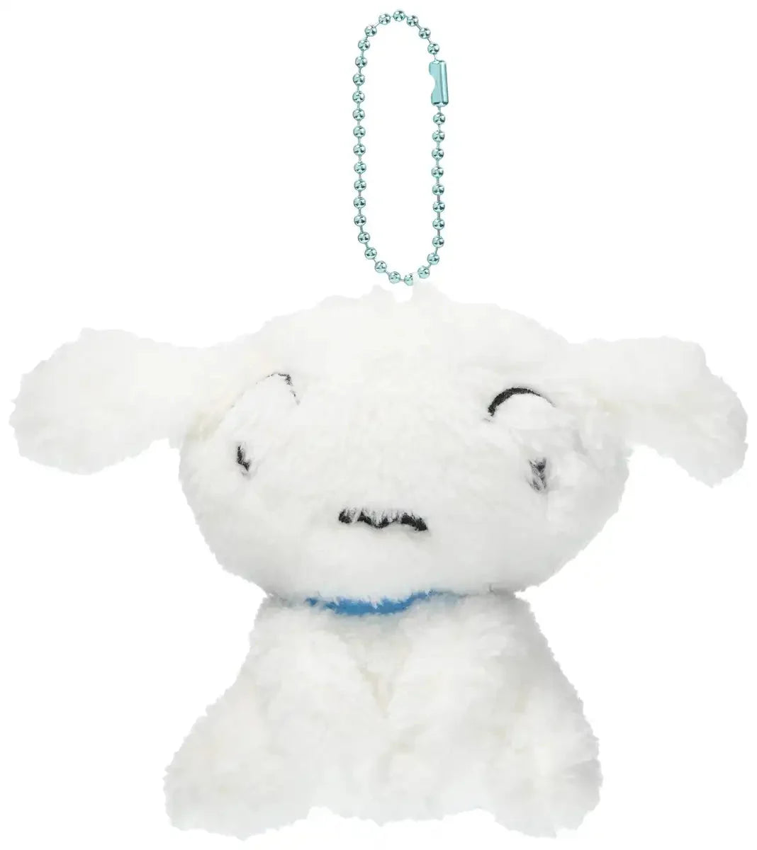 Tease Keychain Crayon Shin-Chan Plush Mascot Shiro Ks-5518745Si- Japan Figure Store - #1 Bring To You The Best Japanese Goods