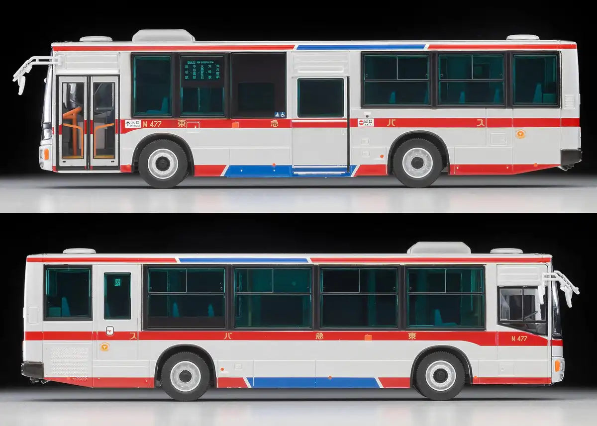 Tomytec 1/64 Mitsubishi Fuso Aero Star Non-Step Bus Model Lv-N342B Tokyu