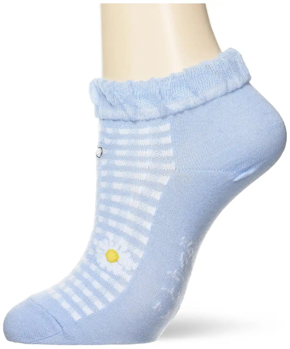 Sanrio Women's Socks Ice Blue Size 23-25cm- Japan Figure Store - #1 Bring To You The Best Japanese Goods
