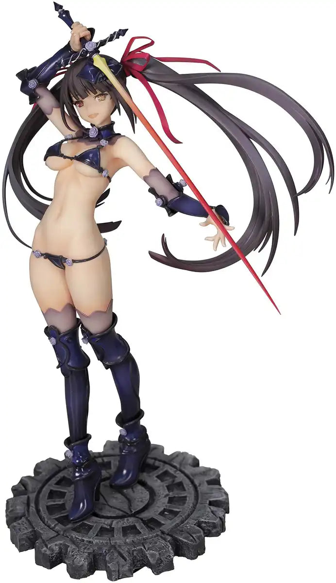 Alphamax Date A Live Fragment Date A Bullet Kurumi Tokisaki Bikini Armor Ver. 1/7 Pvc Figure Japan Ax-0243- Japan Figure Store - #1 Bring To You The Best Japanese Goods