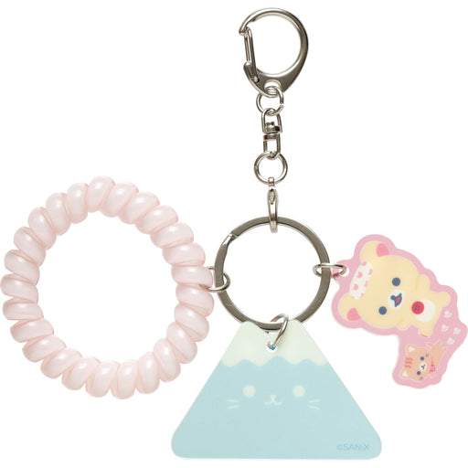 San-X Rilakkuma Neko Neko No Yu Keychain Korilakkuma Ab16602- Japan Figure Store - #1 Bring To You The Best Japanese Goods