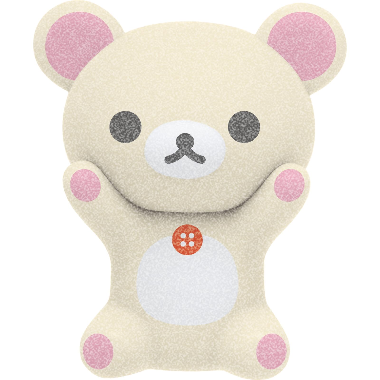 San-X Rilakkuma Mama Scotch Korilakkuma Plush Toy - Petit Size Ab24403- Japan Figure Store - #1 Bring To You The Best Japanese Goods