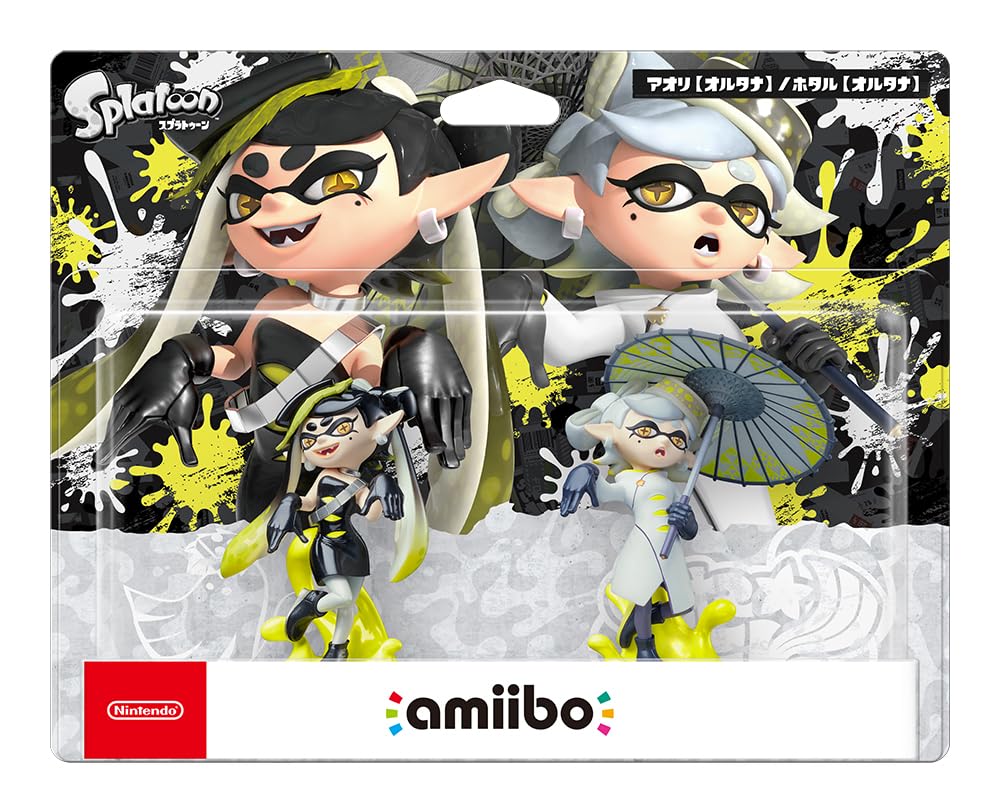 Nintendo Amiibo Squid Sisters Set Aori Hotaru Splatoon Series