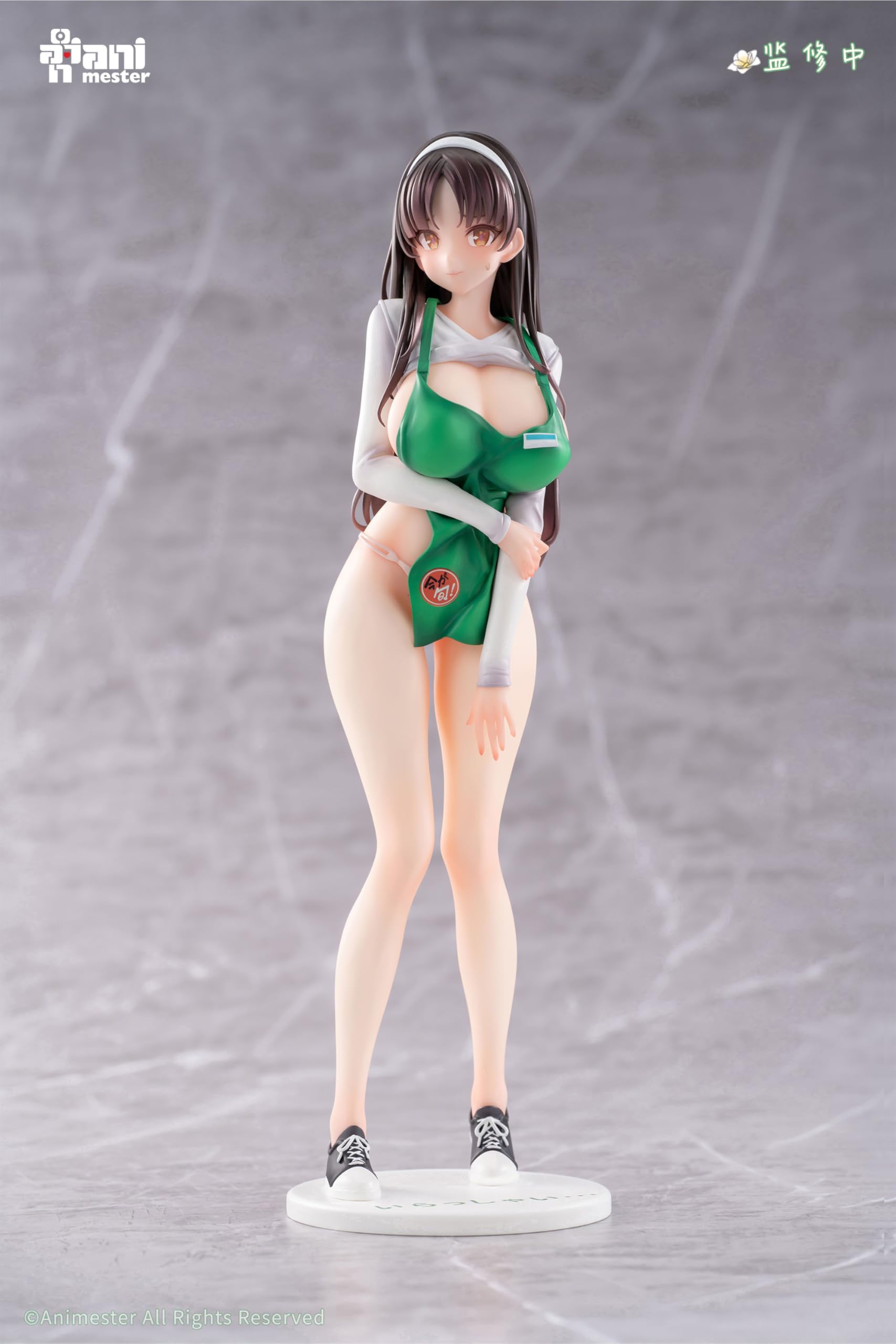 Figurine en PVC à l'échelle 1/6 de Hanamiya Mari de l'anime Animester, série Kind Clerk.