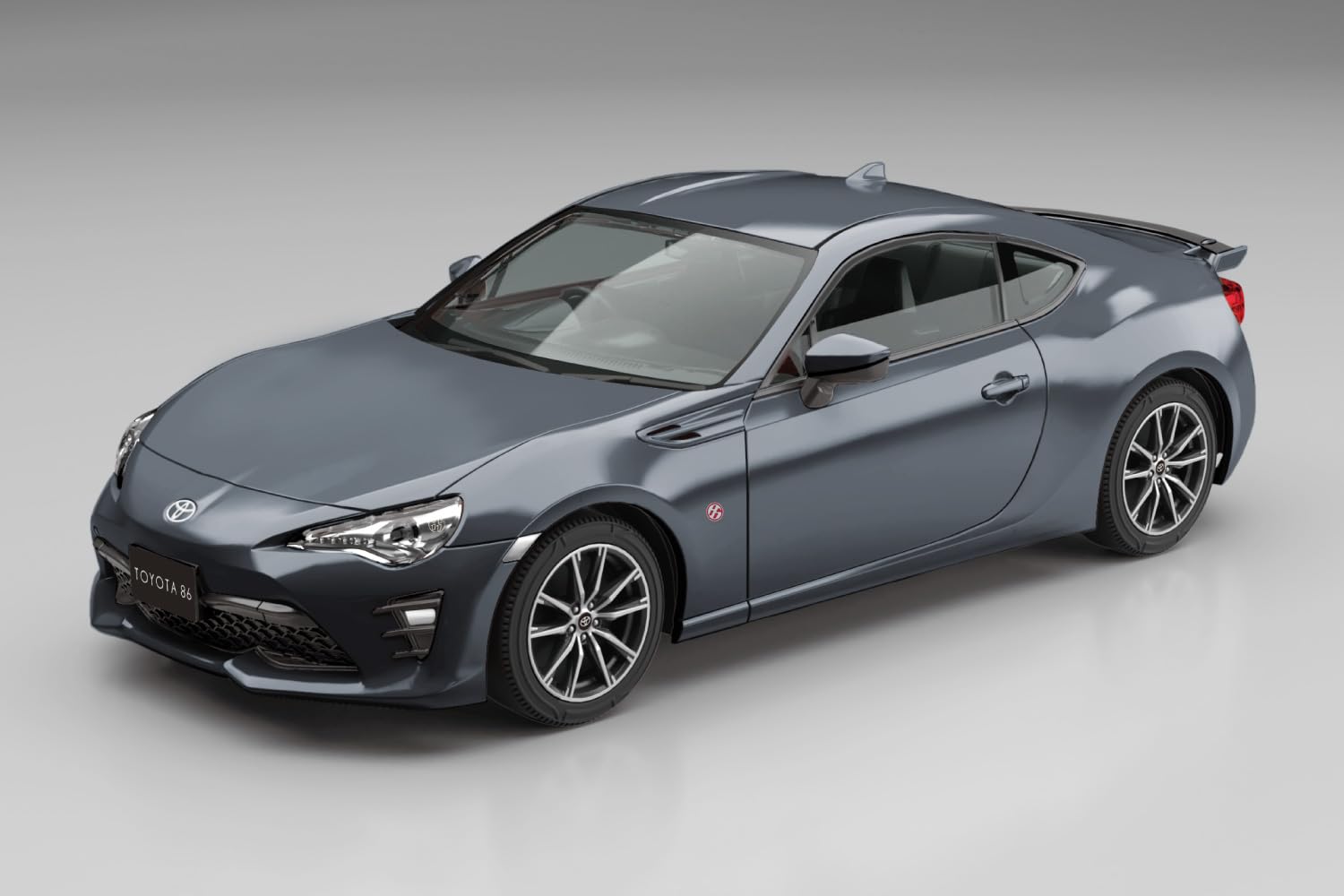 Aoshima 1/32 Toyota 86 Dark Gray Pre-Painted Model Kit