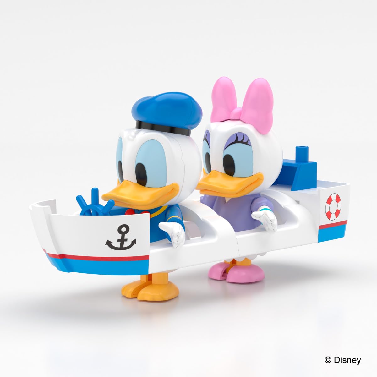 Aoshima Rakupura Tokotoko No. Dp-09 Disney Donald & Daisy Model Kit- Japan Figure Store - #1 Bring To You The Best Japanese Goods