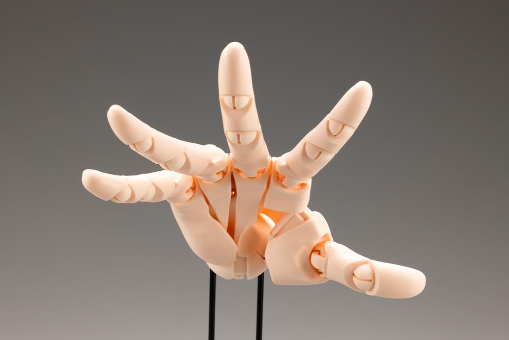 Kotobukiya Artist Support Item 1/1 Hand Model R Pale Orange- Japan Figure Store - #1 Bring To You The Best Japanese Goods