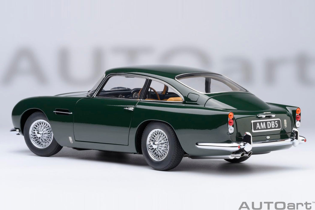 Autoart 1/18 Aston Martin DB5 Dark Green Model 70286