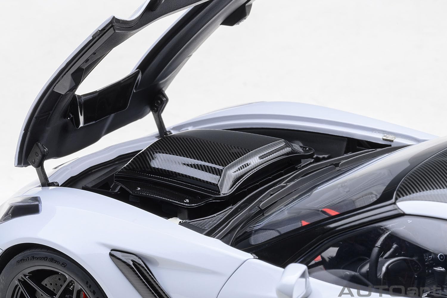 Autoart 1/18 Chevrolet Corvette C7 ZR1 Gray Metallic Scale Model Car- Japan Figure Store - #1 Bring To You The Best Japanese Goods